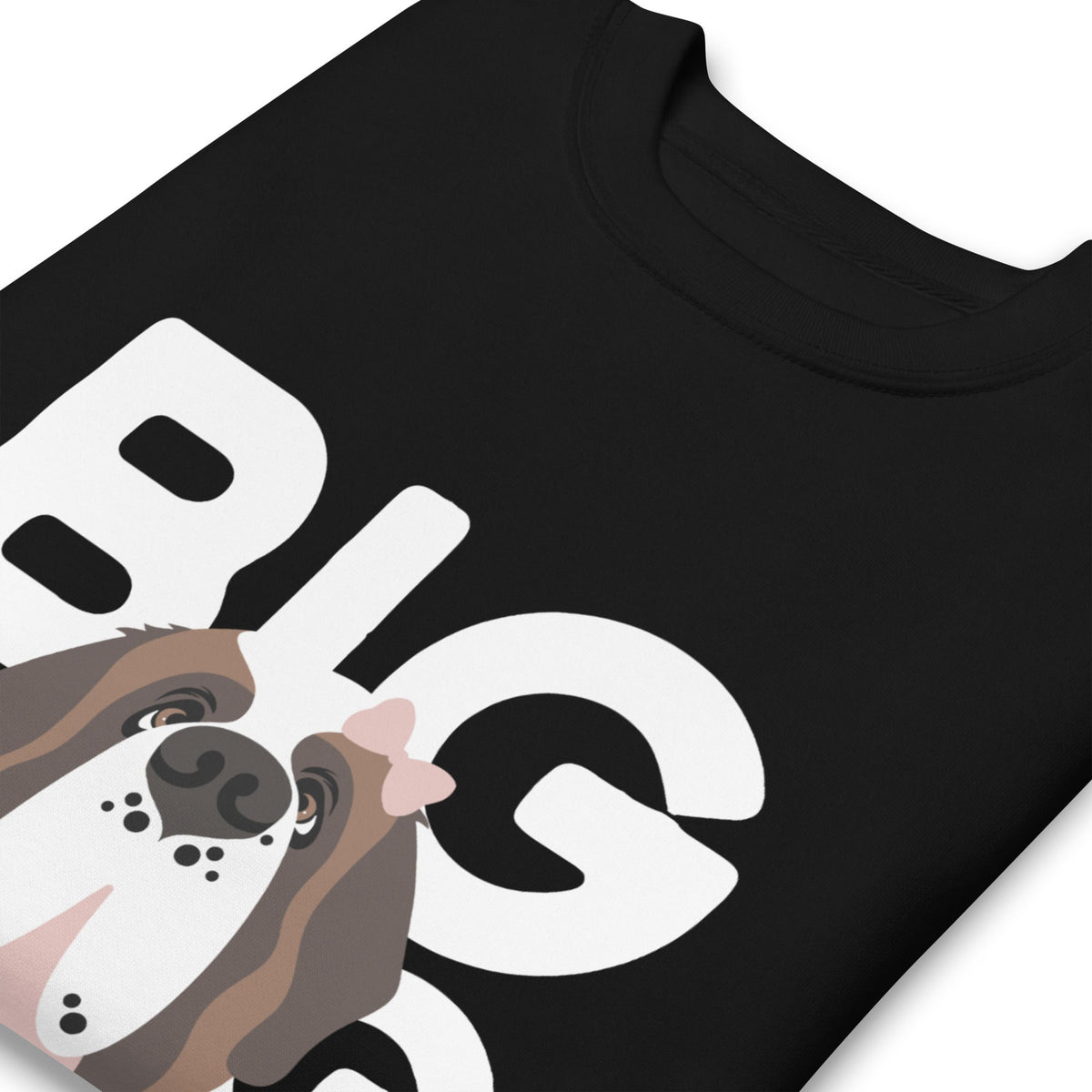 Female Big Dog Mom Saint Bernard Sweatshirt - Lucy + Norman