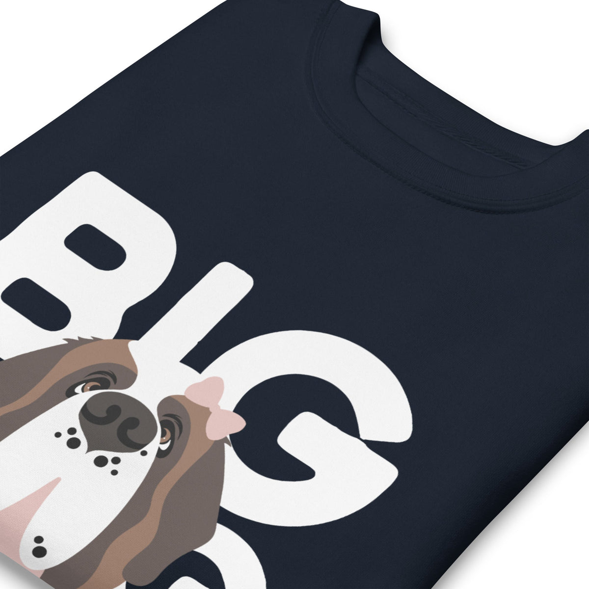 Female Big Dog Mom Saint Bernard Sweatshirt - Lucy + Norman