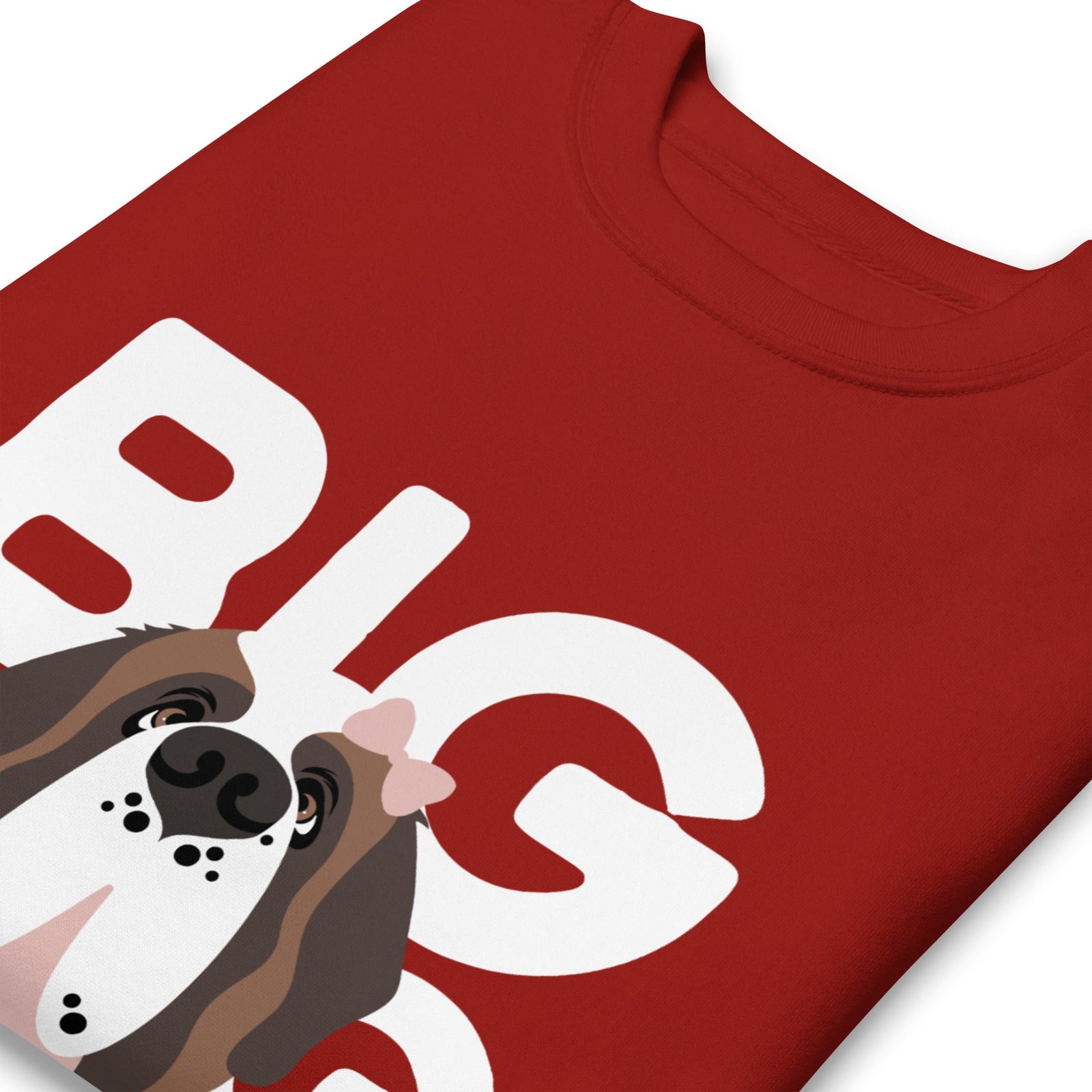 Female Big Dog Mom Saint Bernard Sweatshirt - Lucy + Norman