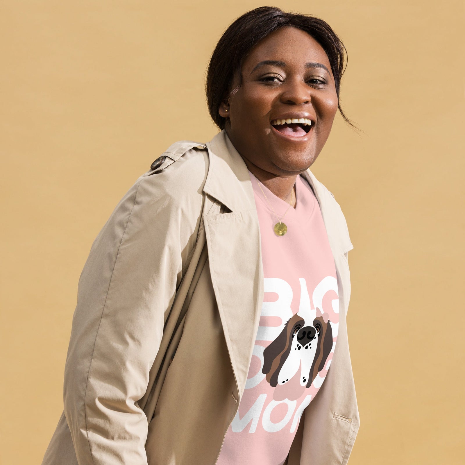 Female Big Dog Mom Saint Bernard Sweatshirt - Lucy + Norman