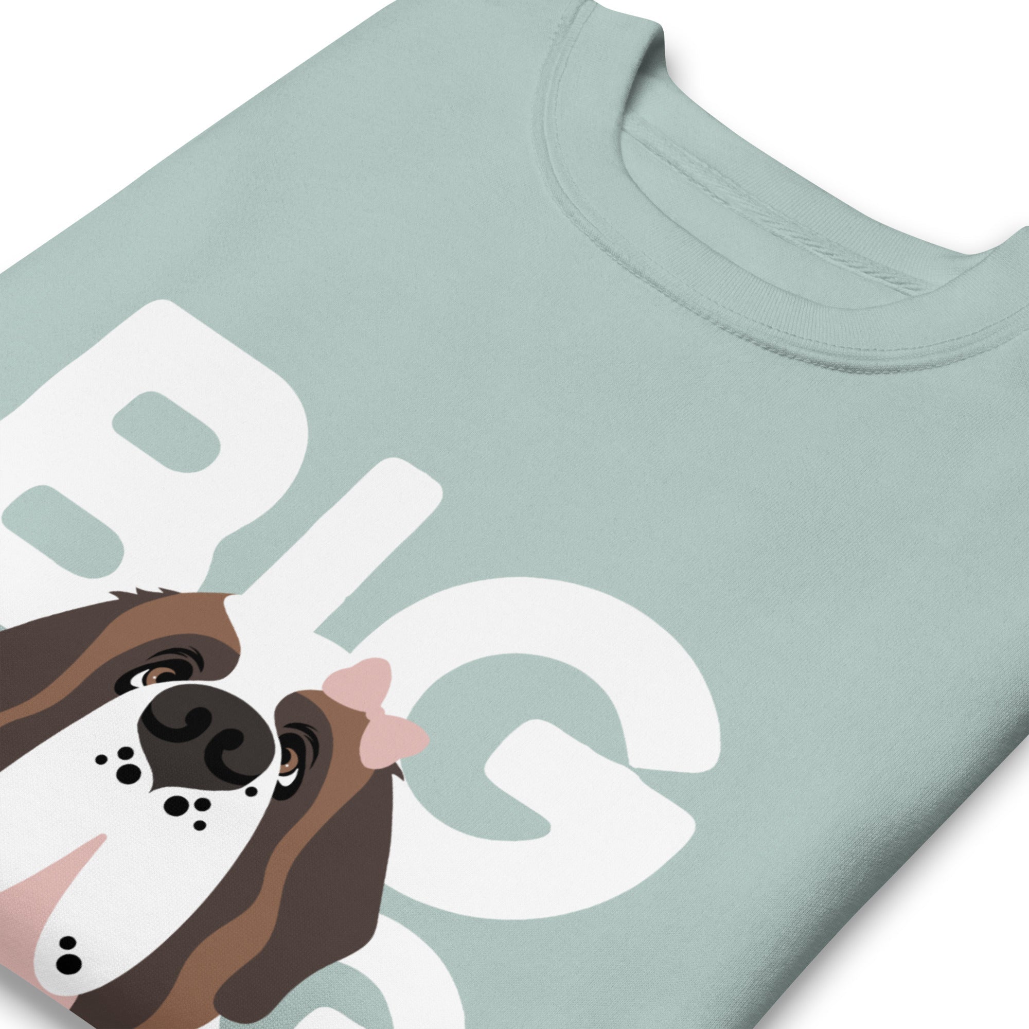 Female Big Dog Mom Saint Bernard Sweatshirt - Lucy + Norman