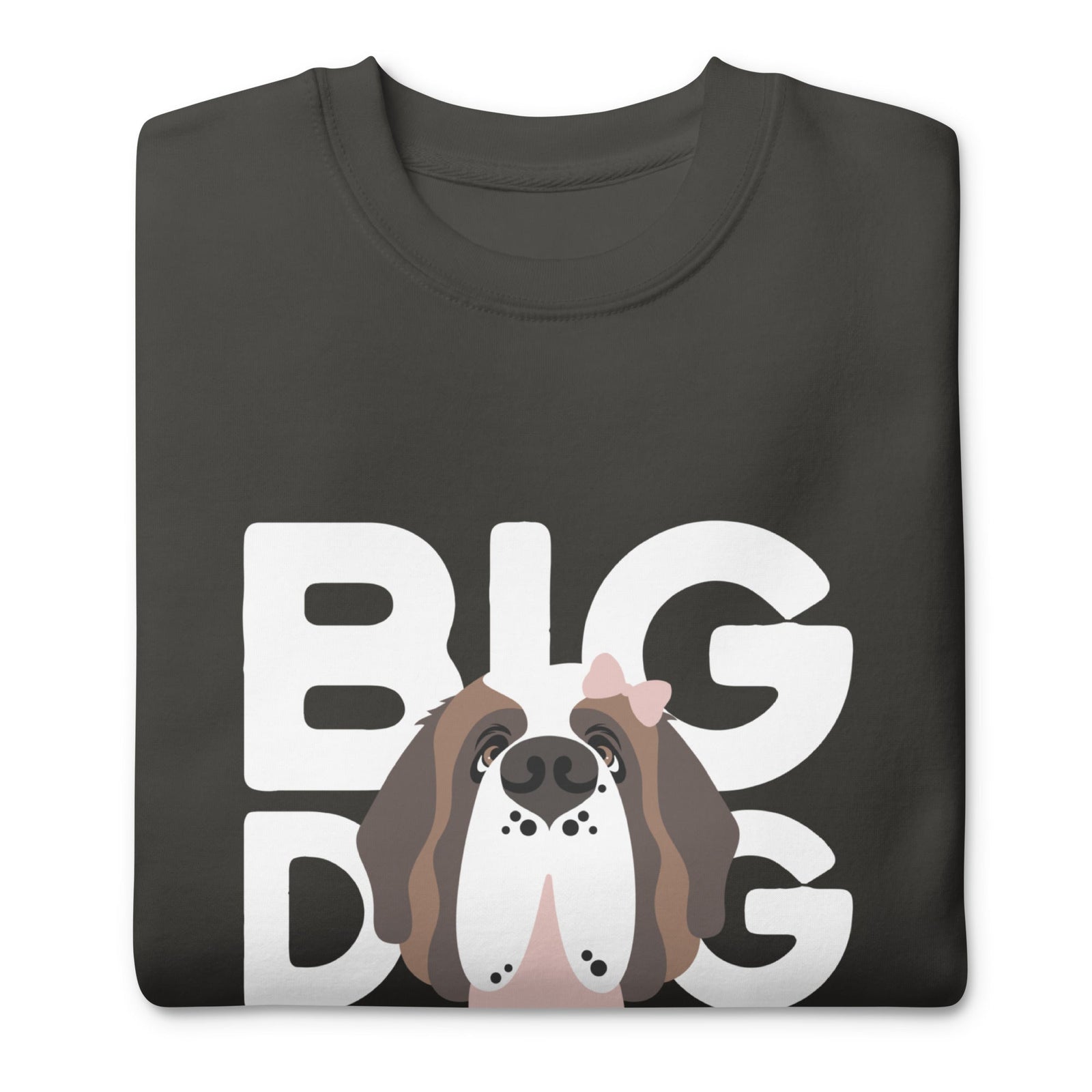 Female Big Dog Mom Saint Bernard Sweatshirt - Lucy + Norman