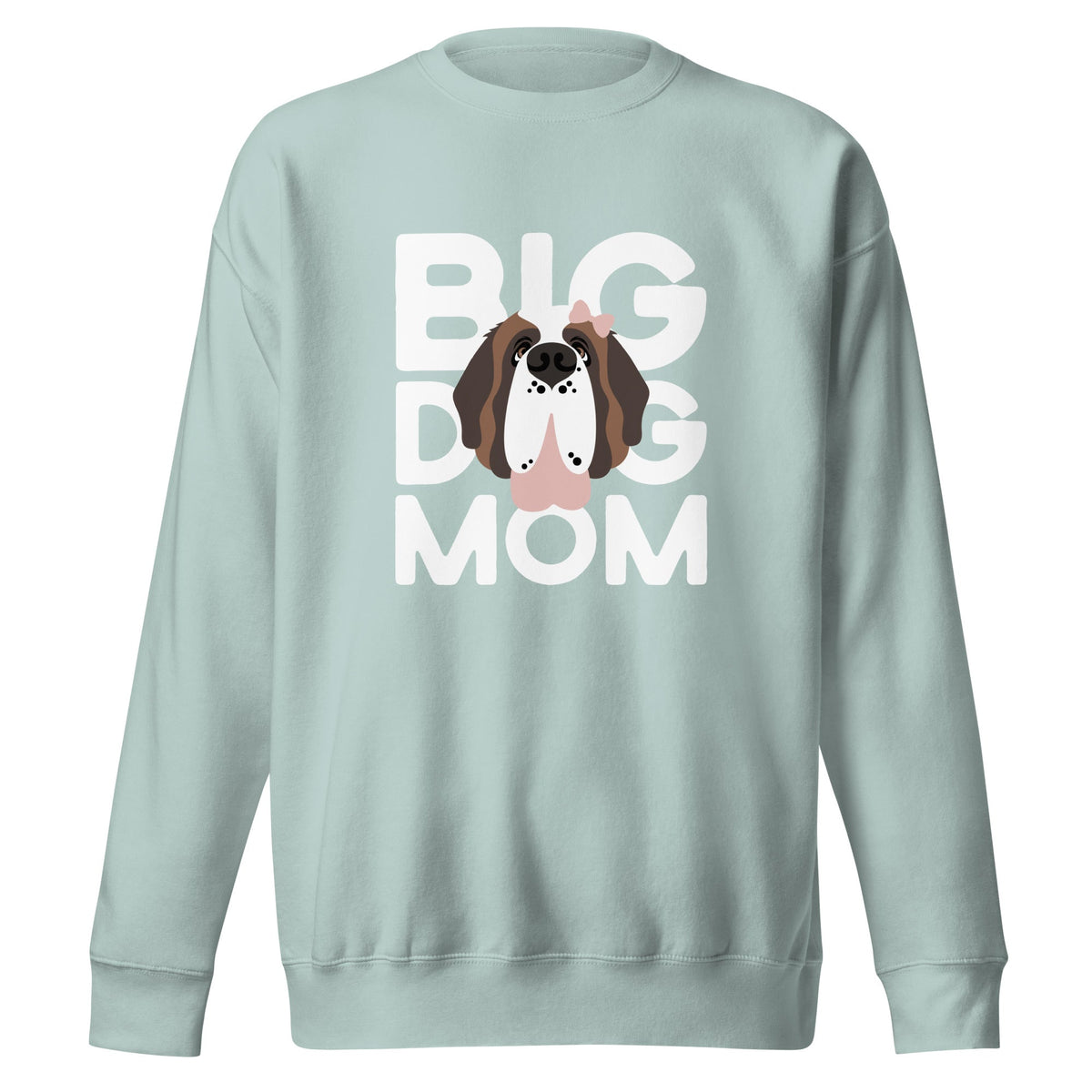 Female Big Dog Mom Saint Bernard Sweatshirt - Lucy + Norman