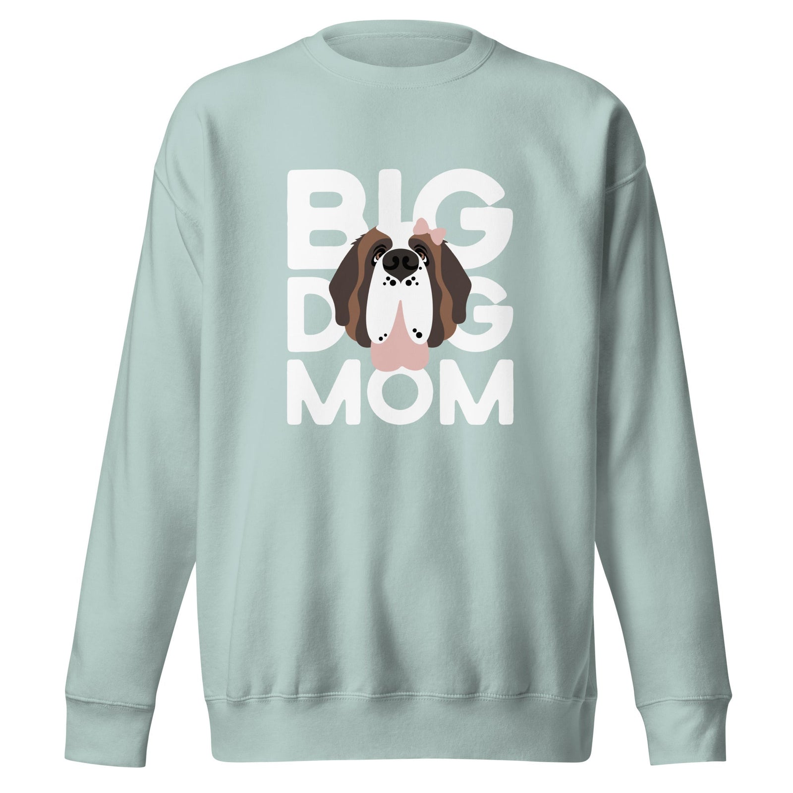 Female Big Dog Mom Saint Bernard Sweatshirt - Lucy + Norman