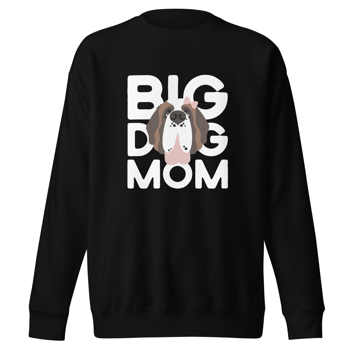 Female Big Dog Mom Saint Bernard Sweatshirt - Lucy + Norman