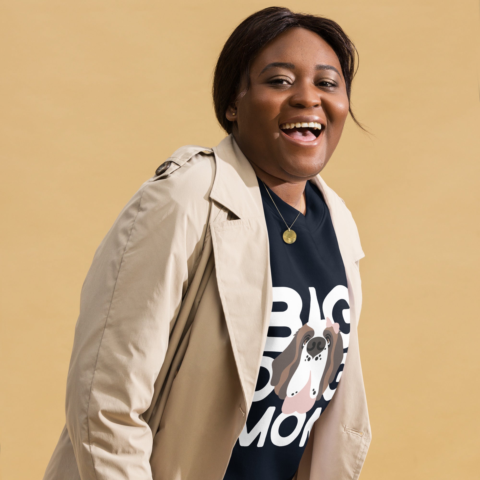 Female Big Dog Mom Saint Bernard Sweatshirt - Lucy + Norman