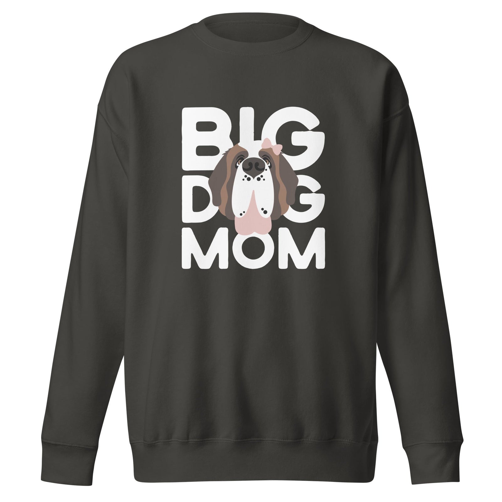 Female Big Dog Mom Saint Bernard Sweatshirt - Lucy + Norman