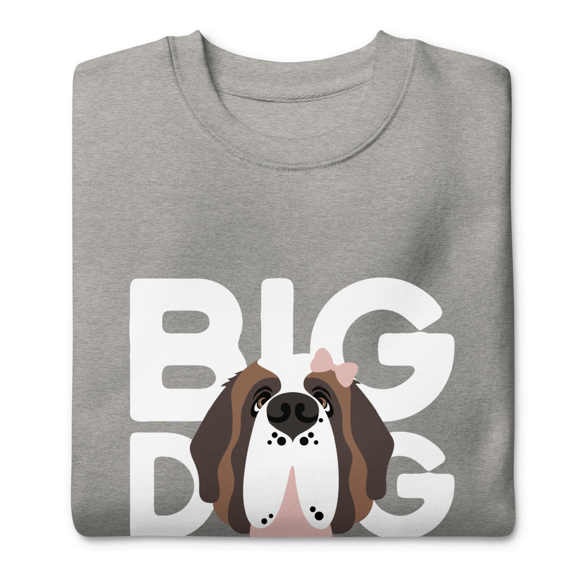 Female Big Dog Mom Saint Bernard Sweatshirt - Lucy + Norman