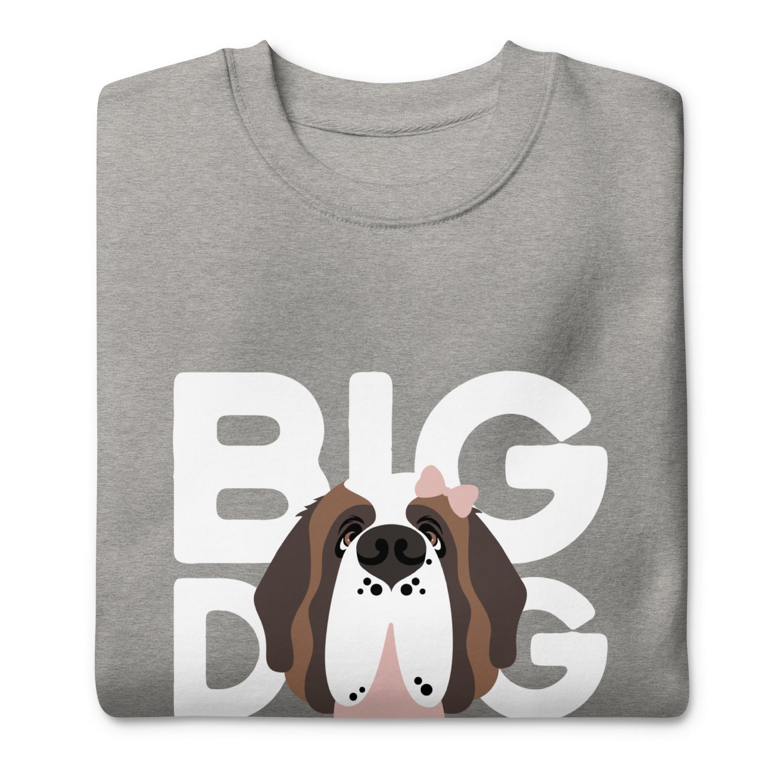 Female Big Dog Mom Saint Bernard Sweatshirt - Lucy + Norman