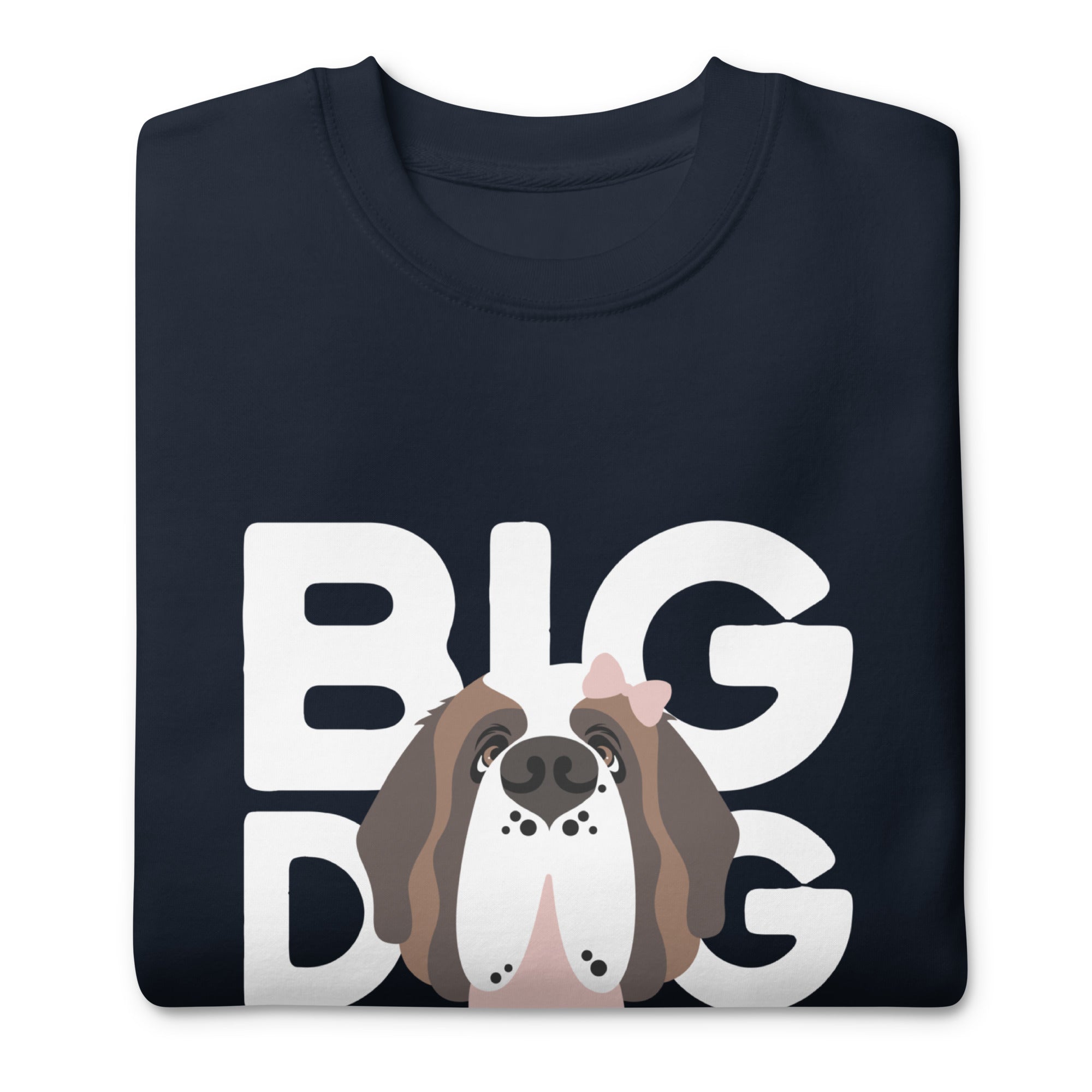 Female Big Dog Mom Saint Bernard Sweatshirt - Lucy + Norman
