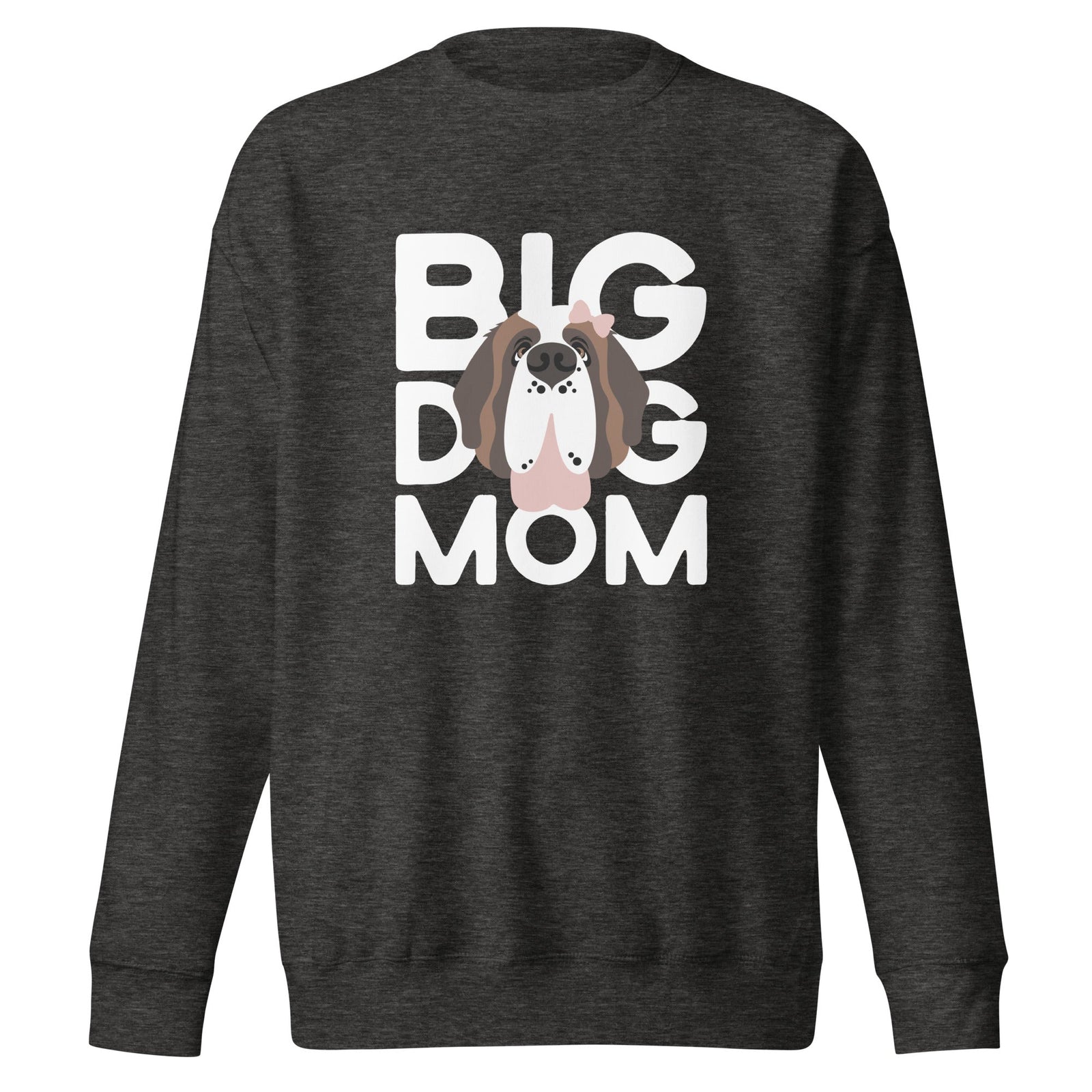Female Big Dog Mom Saint Bernard Sweatshirt - Lucy + Norman