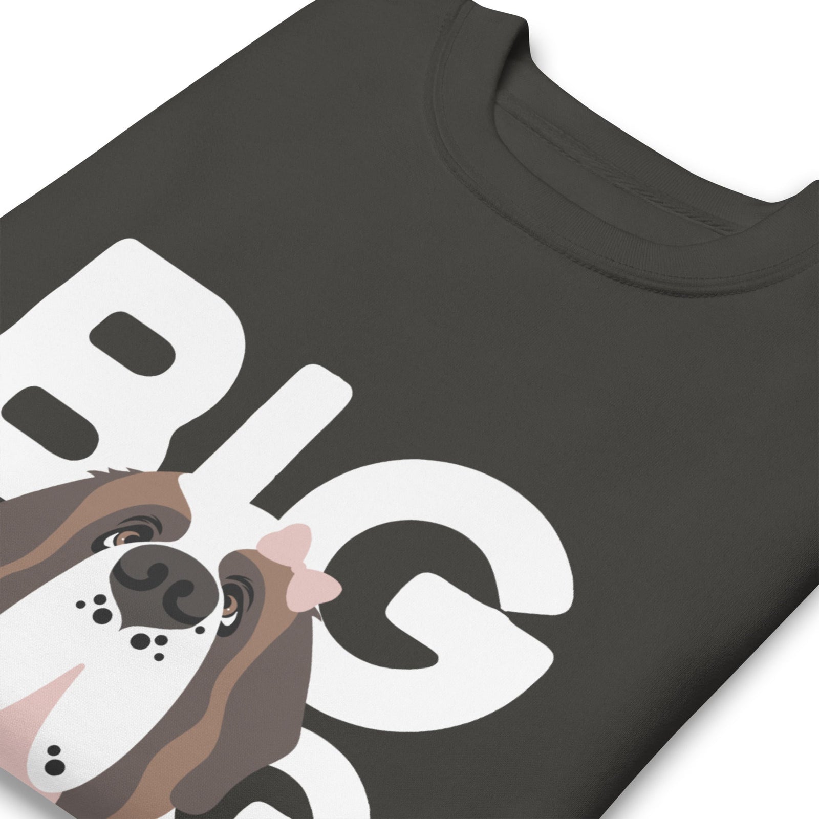 Female Big Dog Mom Saint Bernard Sweatshirt - Lucy + Norman