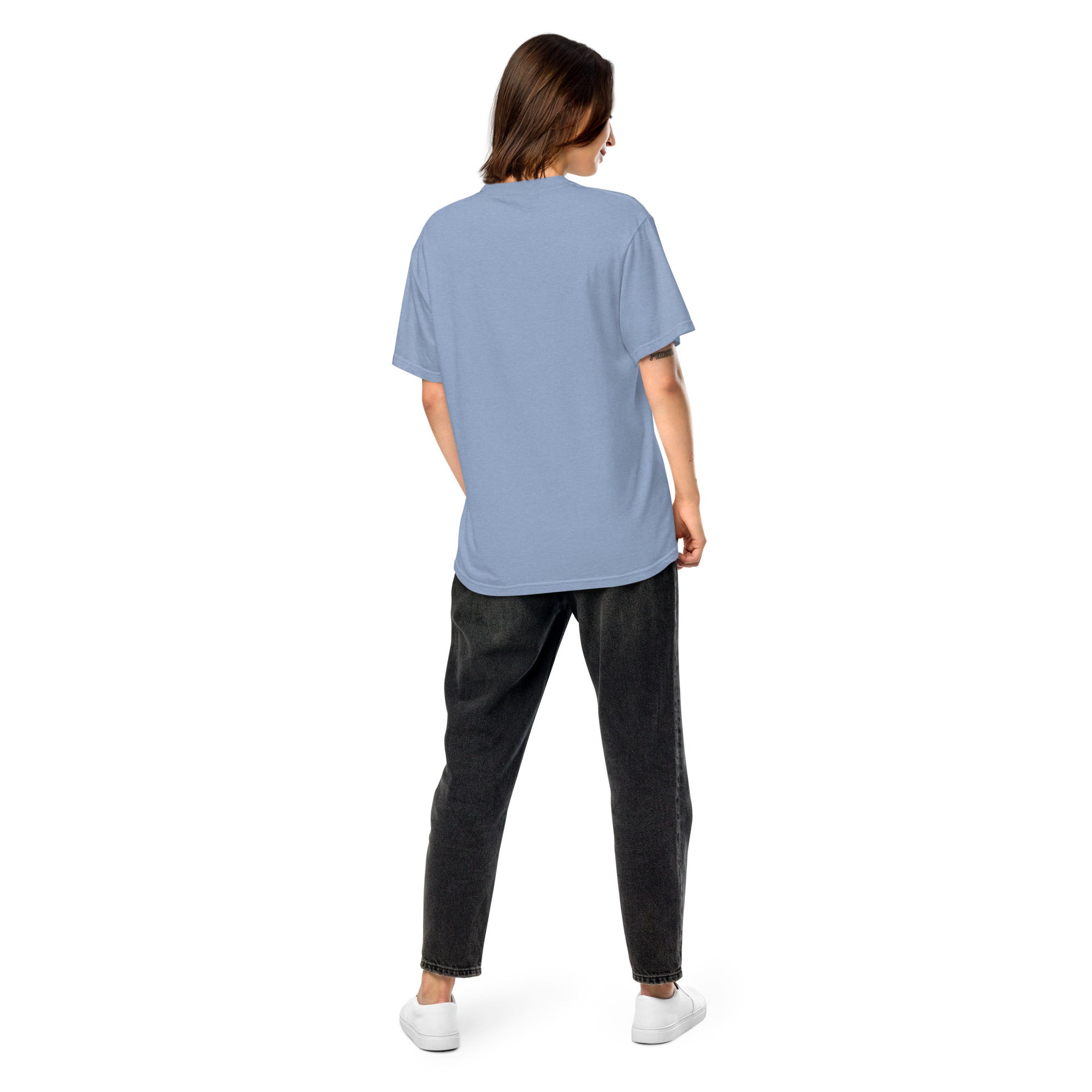 Female Big Dog Mum Comfort Colors Light Tones T-Shirt - Lucy + Norman