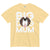 Female Big Dog Mum Comfort Colors Light Tones T-Shirt - Lucy + Norman