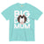 Female Big Dog Mum Comfort Colors Light Tones T-Shirt - Lucy + Norman
