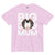 Female Big Dog Mum Comfort Colors Light Tones T-Shirt - Lucy + Norman