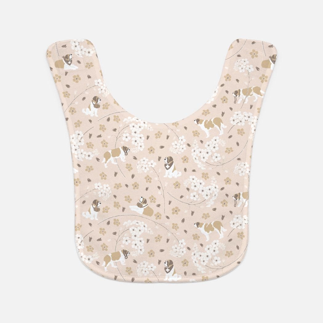 Forget Me Not Baby Bib - Lucy + Norman