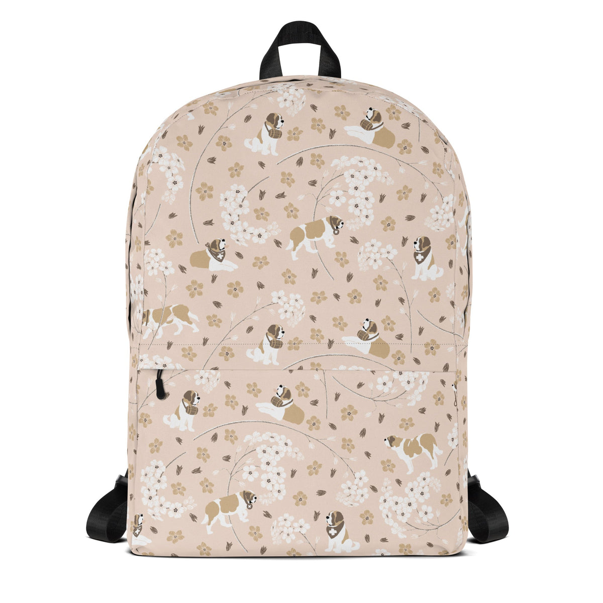 Forget Me Not Saint Bernard Backpack - Lucy + Norman