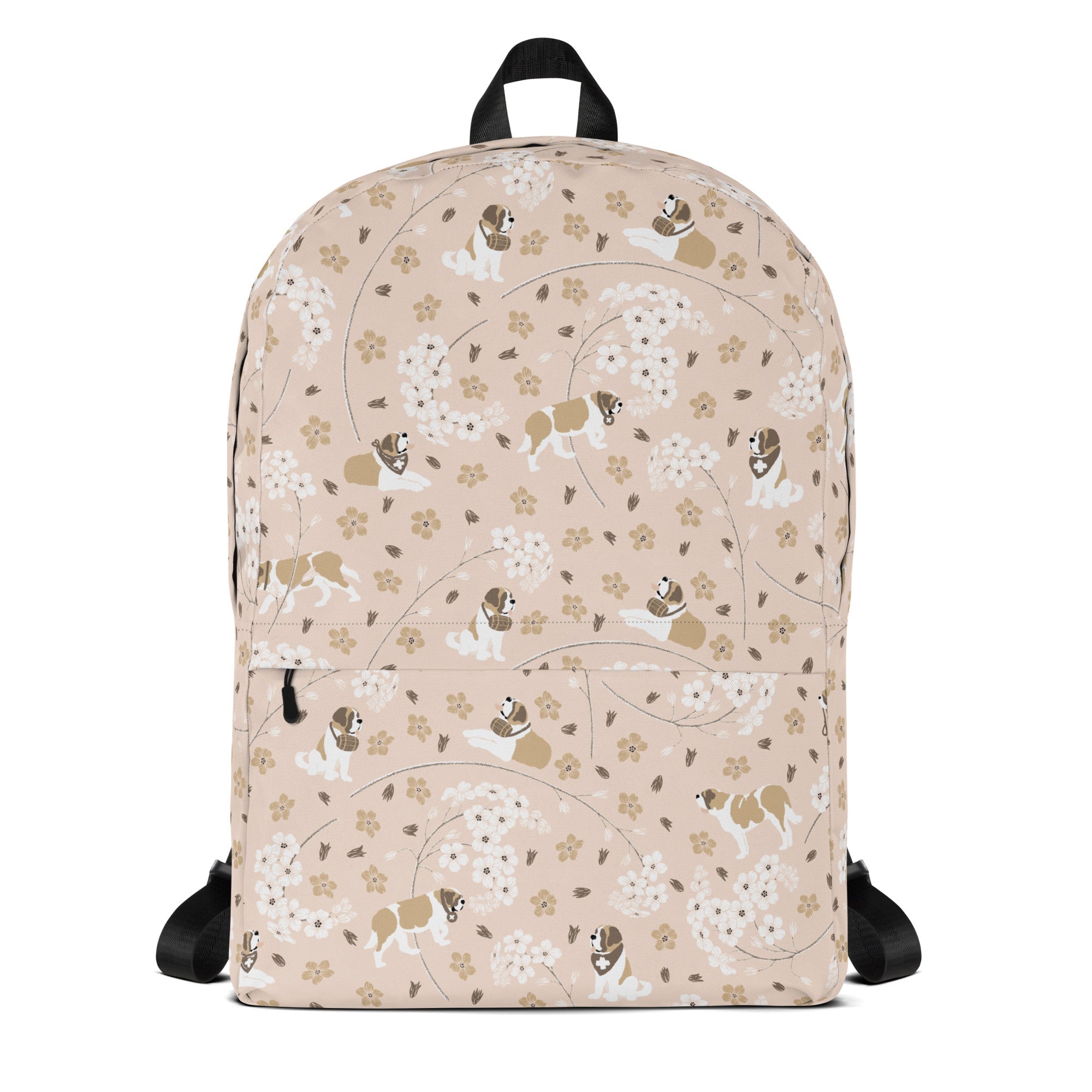 Forget Me Not Saint Bernard Backpack - Lucy + Norman