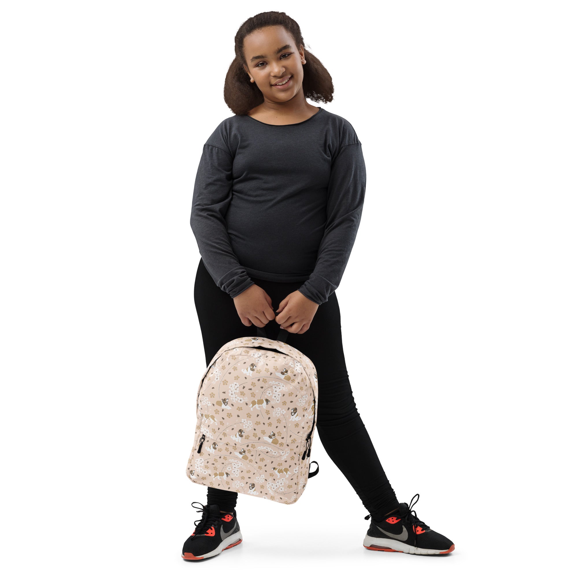 Forget Me Not Saint Bernard Backpack - Lucy + Norman