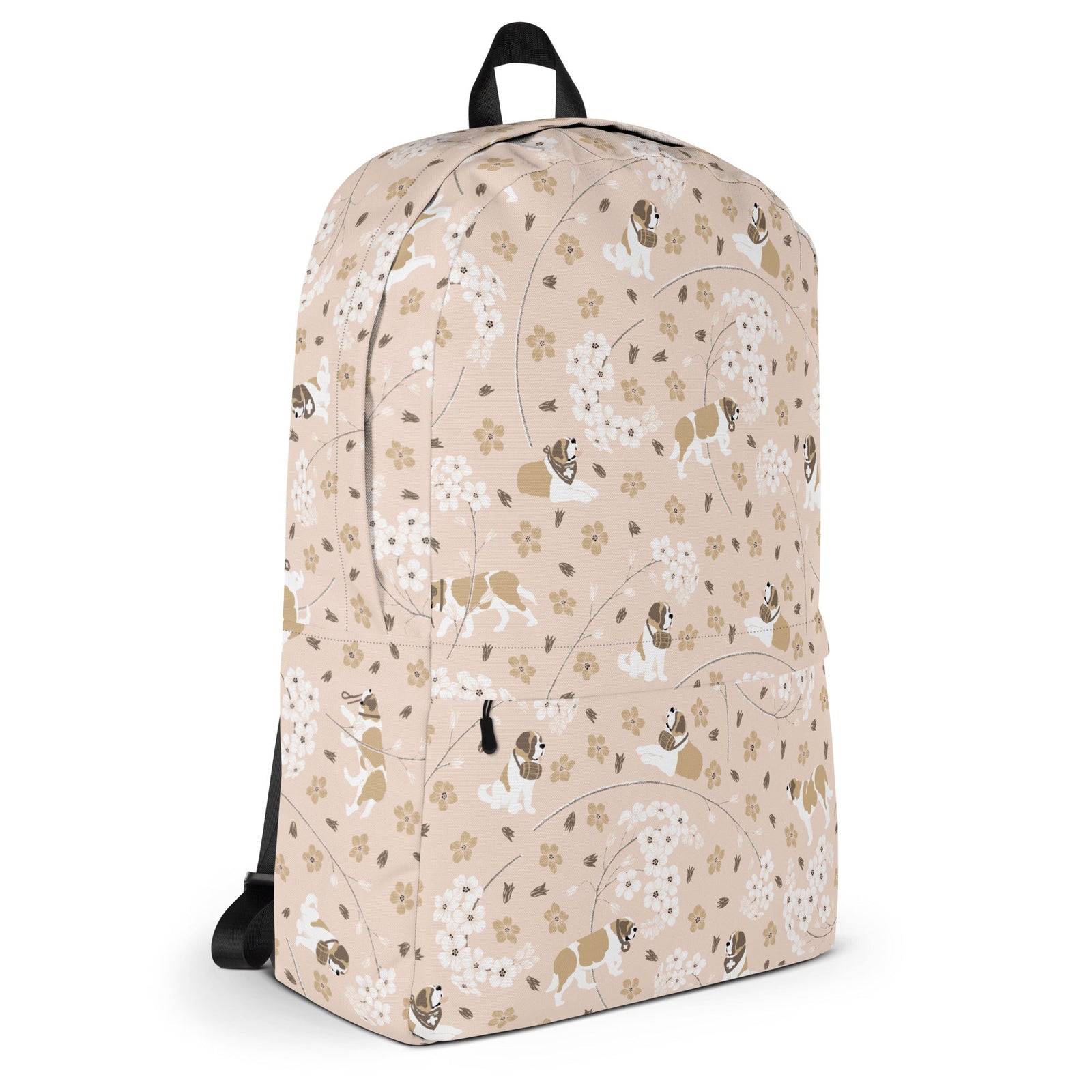 Forget Me Not Saint Bernard Backpack - Lucy + Norman
