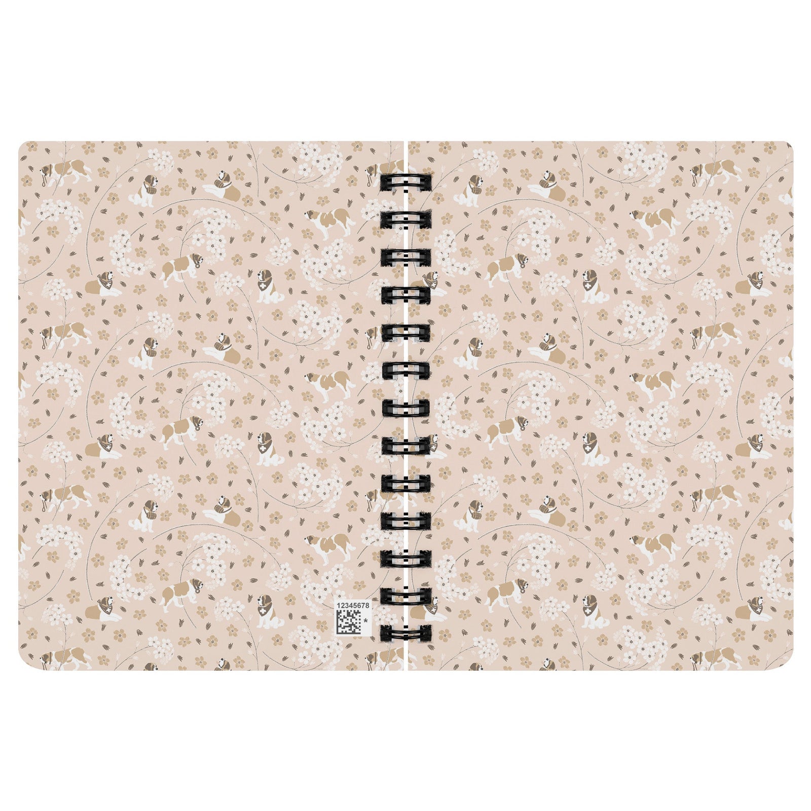 Forget Me Not Spiral Notebook - Lucy + Norman