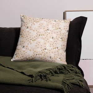 Forget Me Not Throw Pillow - Lucy + Norman