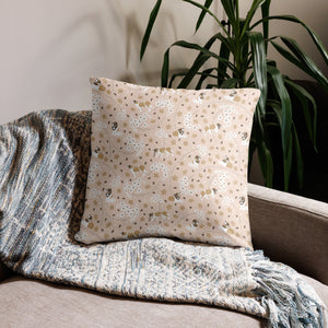 Forget Me Not Throw Pillow - Lucy + Norman