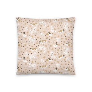 Forget Me Not Throw Pillow - Lucy + Norman