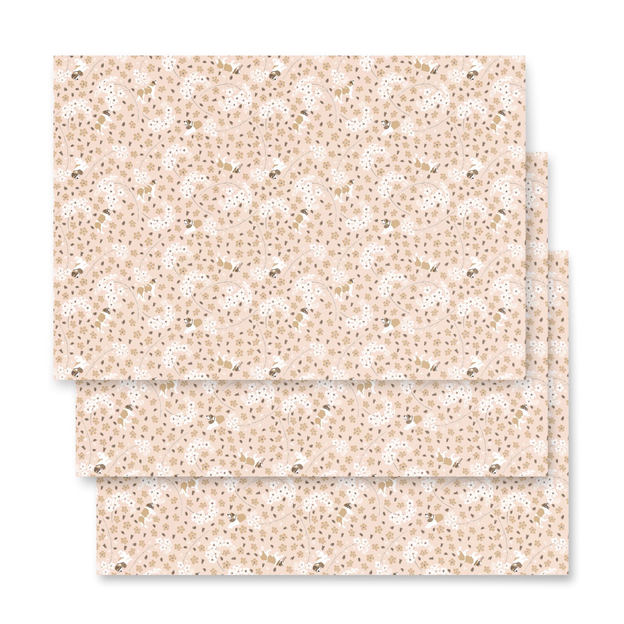 Forget Me Not Wrapping Paper Sheets - Lucy + Norman