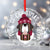 Full of Christmas Spirit Crystal Glass Ornament - Lucy + Norman