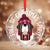 Full of Christmas Spirit Crystal Glass Ornament - Lucy + Norman