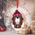 Full of Christmas Spirit Crystal Glass Ornament