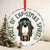 Full of Christmas Spirit Crystal Glass Ornament