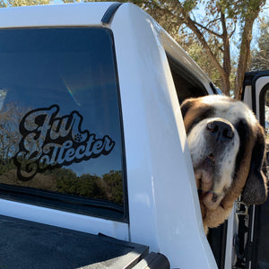 Fur Collector Window Decal - Lucy + Norman