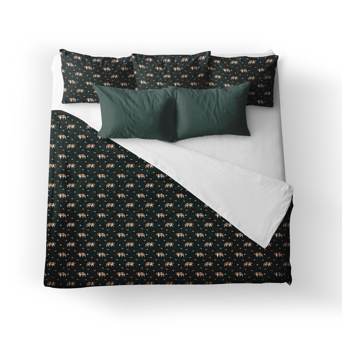 Green Mountain Duvet Cover - Lucy + Norman