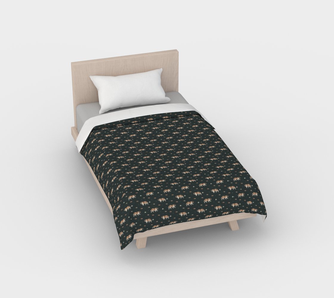 Green Mountain Duvet Cover - Lucy + Norman