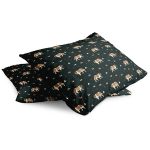 Green Mountain Pillowcase Sleeve - Lucy + Norman