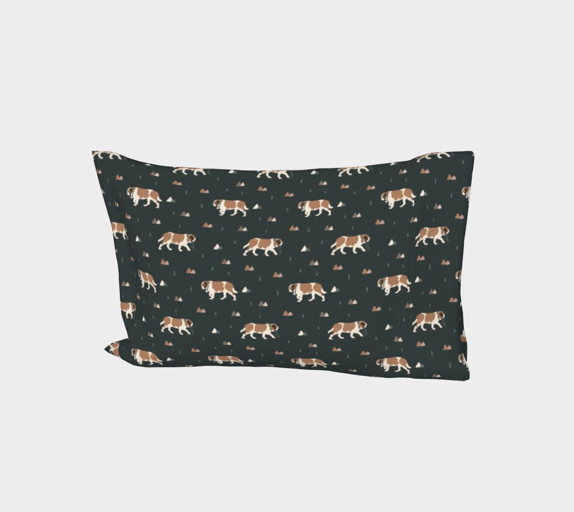 Green Mountain Pillowcase Sleeve - Lucy + Norman