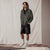 Green Mountain Saint Bernard Dog Zip Hoodie - Lucy + Norman