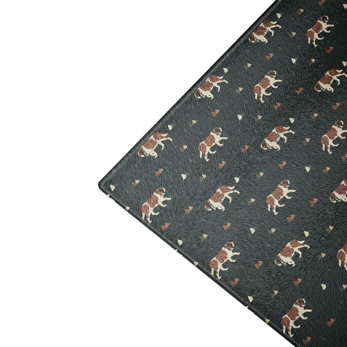 Green Mountain St Bernard Glass Cutting Board - Lucy + Norman