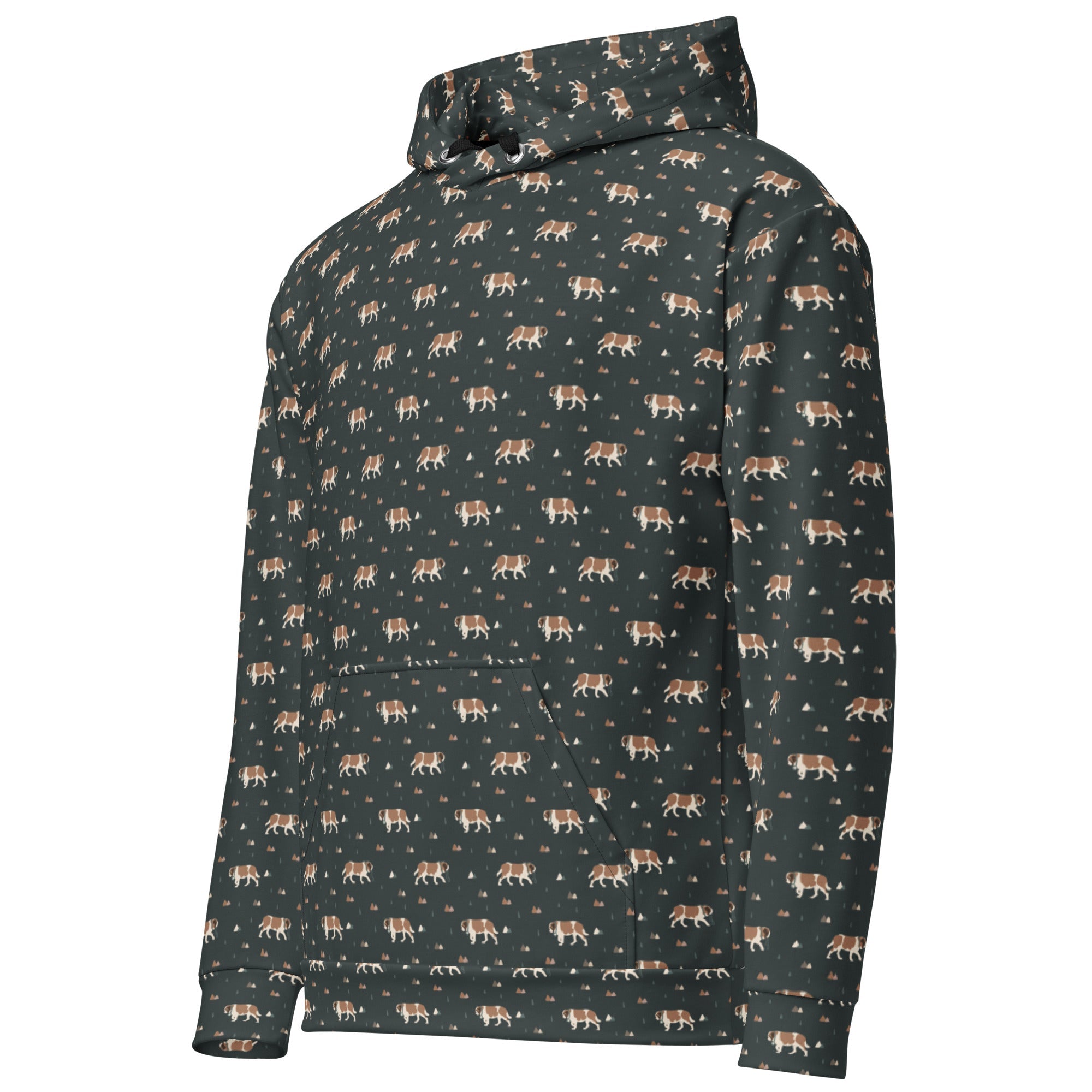 Green Mountain St Bernard Hoodie - Lucy + Norman