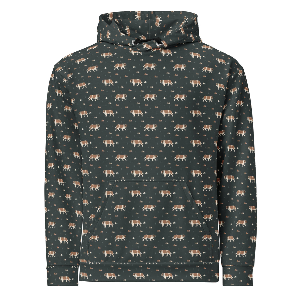 Green Mountain St Bernard Hoodie - Lucy + Norman