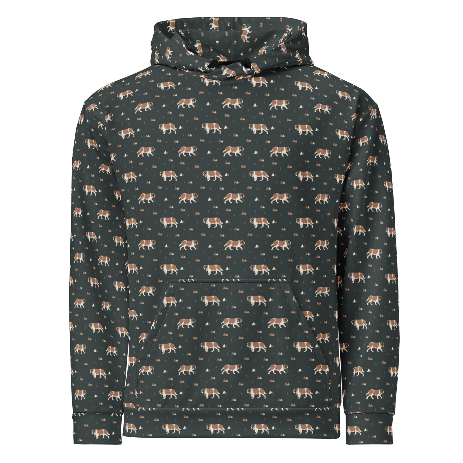 Green Mountain St Bernard Hoodie - Lucy + Norman