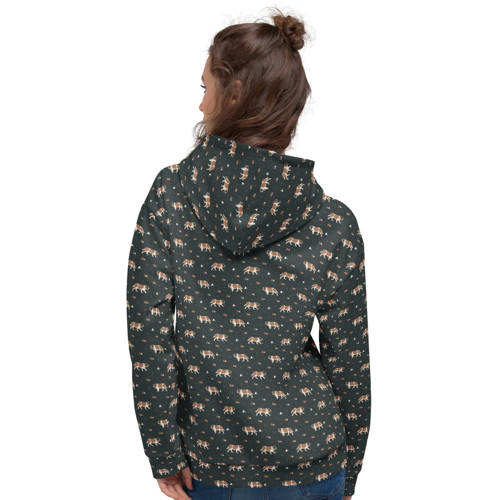 Green Mountain St Bernard Hoodie - Lucy + Norman