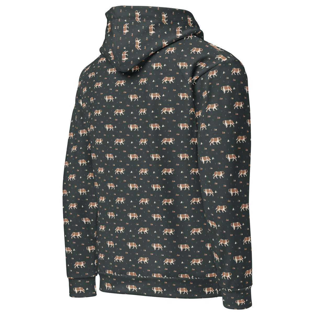 Green Mountain St Bernard Hoodie - Lucy + Norman