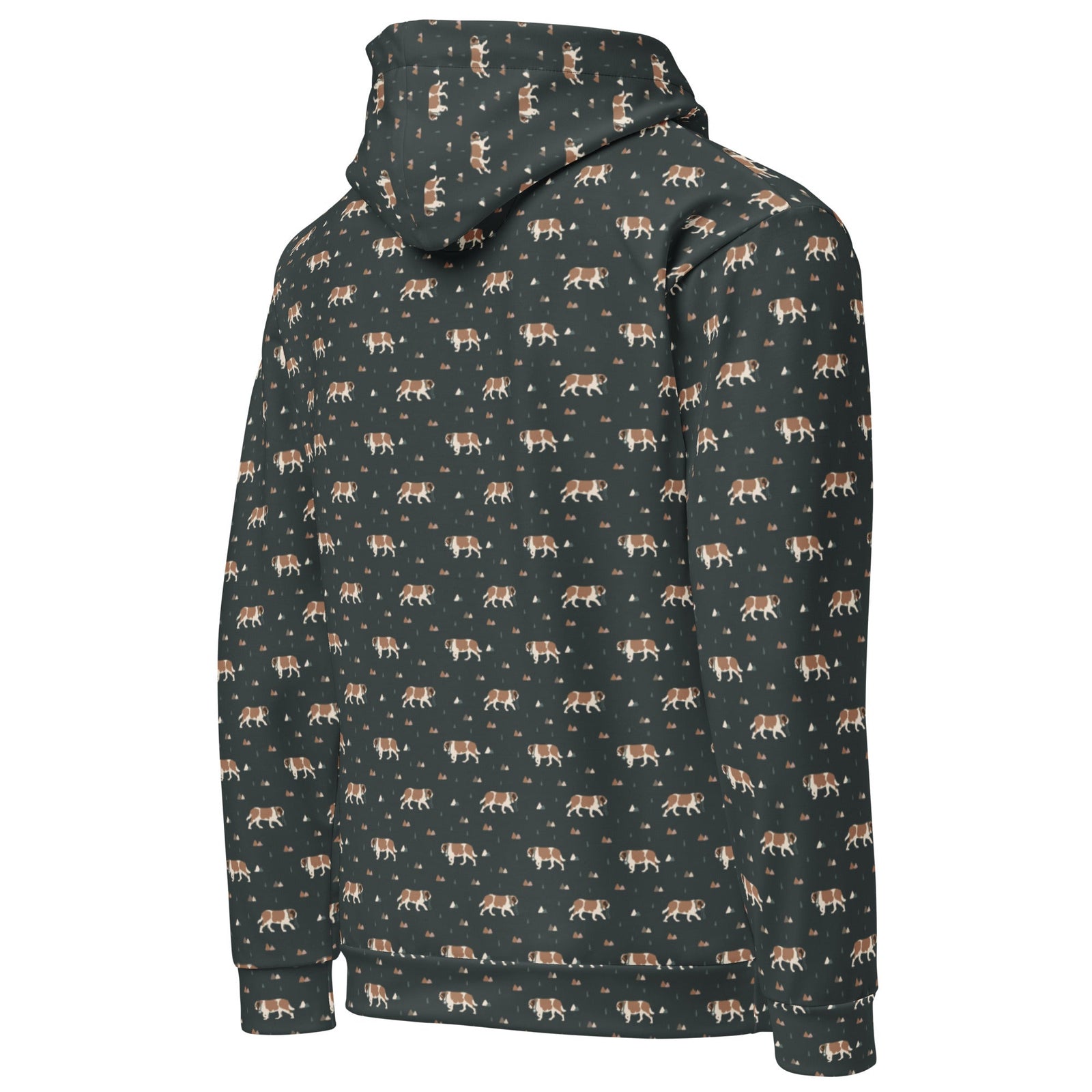 Green Mountain St Bernard Hoodie - Lucy + Norman