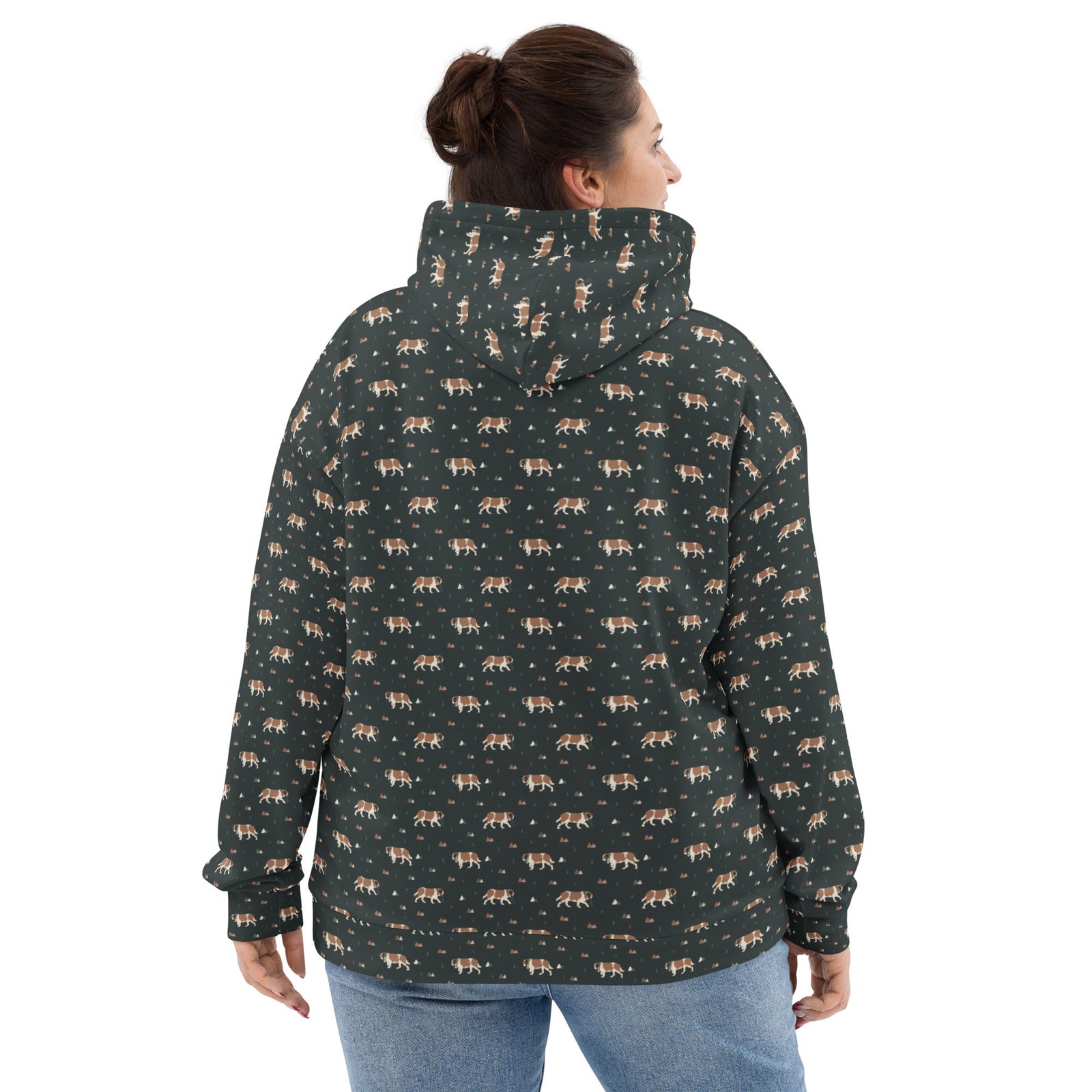Green Mountain St Bernard Hoodie - Lucy + Norman