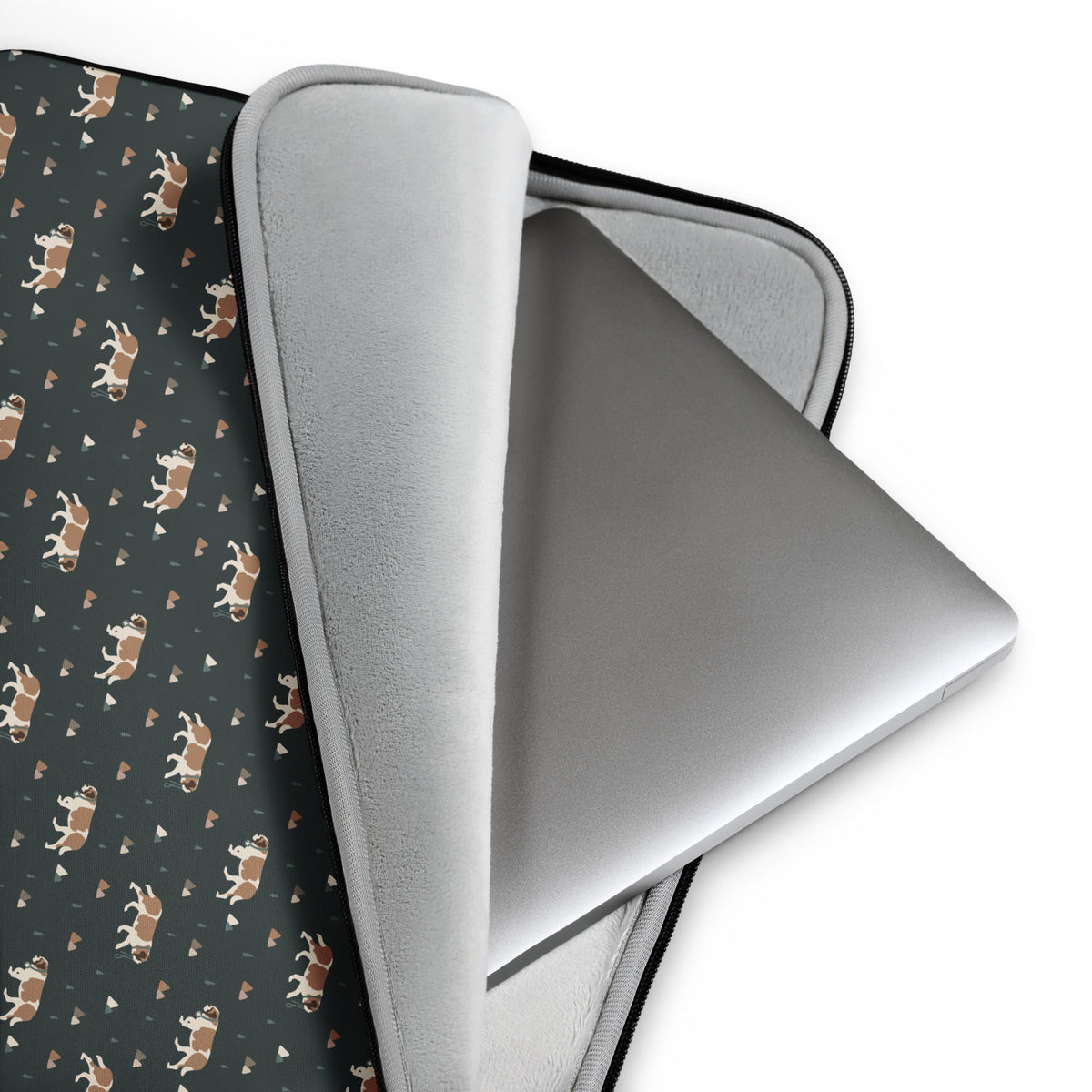 Green Mountain St Bernard Laptop Sleeve - Lucy + Norman