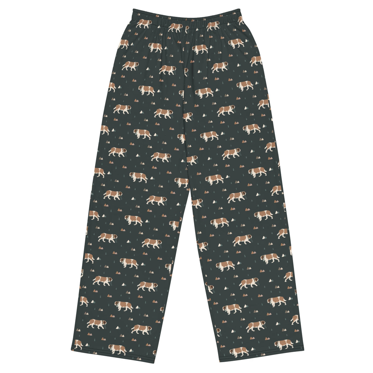 Green Mountain Unisex Wide Lounge Pants - Lucy + Norman